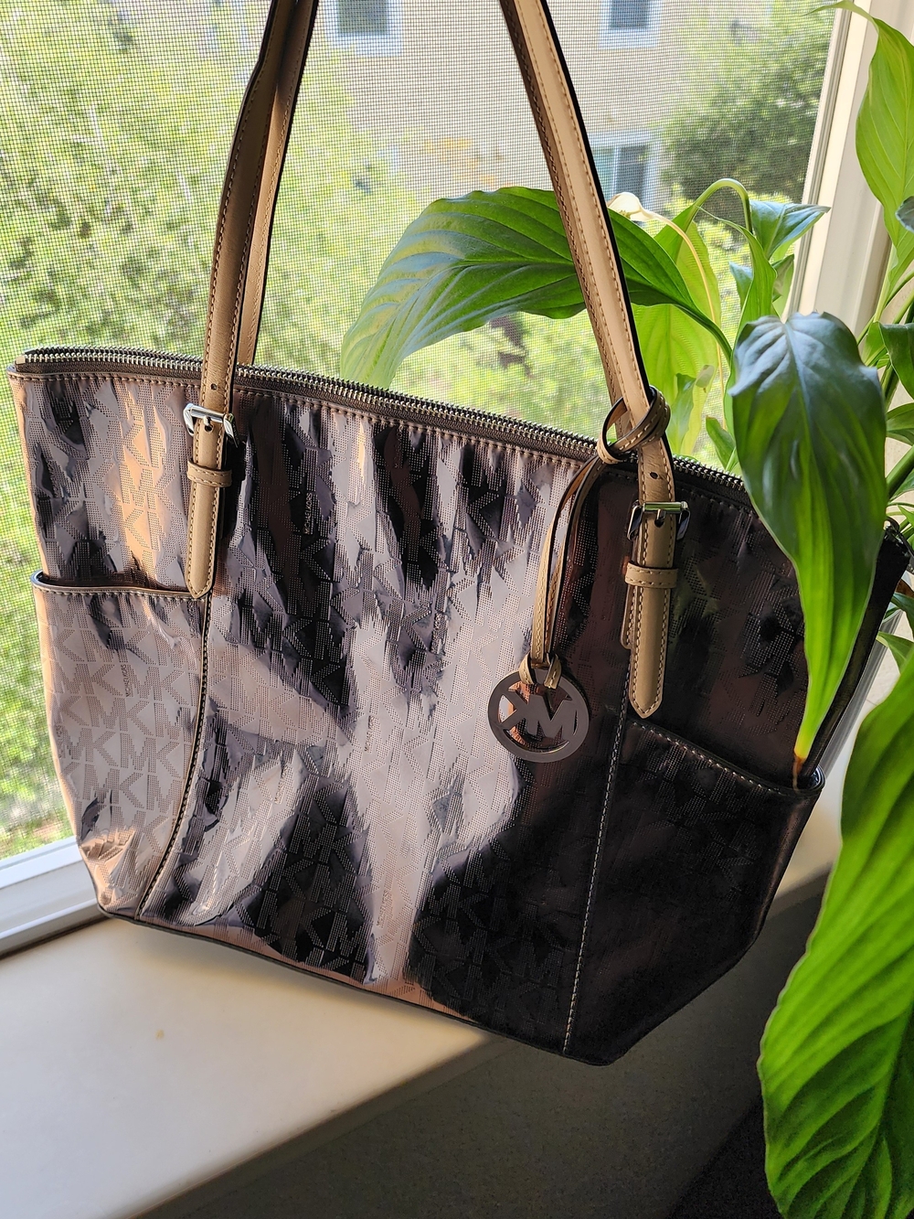Michael Kors Jet Set East/West Signature Tote